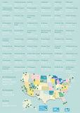 Nationalparks -Puzzle 1000 Stücke