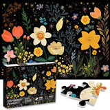 Puzzle intergalattico di puzzle fiore 1000 pezzi