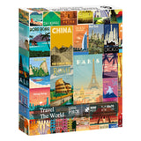 Vintage World Travel Jigsaw Puzzle 1000 Stücke