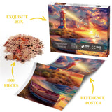 Lighthouse Seascap Jigsaw Puzzle 1000 Pieces