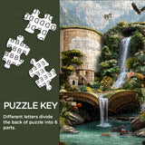 Psychedelic Rasing Jigsaw Puzzle 1000 Stücke