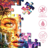 Cyber Woman Jigsaw Puzzle 1000 Pieces