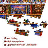 Christmas Book Nook Jigsaw Puzzle 1000 Piece