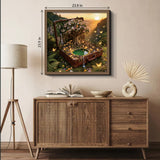 Tiere auf Toilettenpuzzle 1000 Stücke