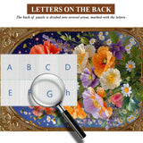 Golden Frame Florals Jigsaw Puzzle 1000 Pieces