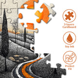 Psychedelic Rasing Jigsaw Puzzle 1000 Stücke