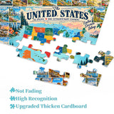 American Travel Collection Jigsaw Puzzle 1000 Piece