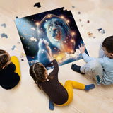Gatito y Lion Jigsaw Puzzle 1000 piezas