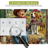 Cowboy Strums Jigsaw Puzzle 1000 Piece