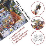 Weihnachtscamping -Puzzle 1000 Stücke