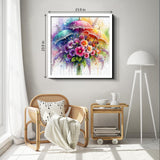 Umbrella Blooms Jigsaw Puzzle 1000 Pieces