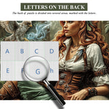 Psychedelic Rasing Jigsaw Puzzle 1000 Stücke