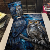 Moonlit Raven Owl Jigsaw Puzzle 1000 Pieces