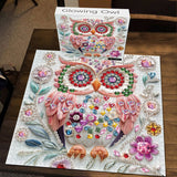 Glowing Owl Jigsaw Puzzle 1000 Pieces