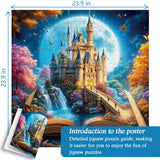 Moon Castle Jigsaw Puzzle 1000 Pieces