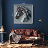 Denim Horse Jigsaw Puzzle 1000 Pieces