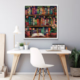 Fantasy Color Bookshelf Jigsaw Puzzle 1000 Pieces
