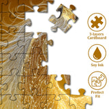 Golden Horse Jigsaw Puzzle 1000 Pieces