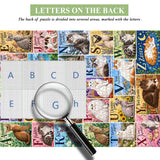 Alphabet Cats Jigsaw Puzzle 1000 Piece