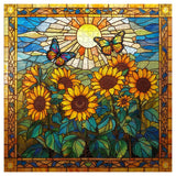 Punti di girasoli in vetro colorato 1000 pezzi