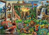 Animal Harmony puzzle puzzle 1000 pezzi