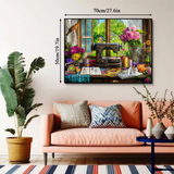 Points de puzzle de printemps 1000 pièces