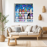 Psychedelic Rasing Jigsaw Puzzle 1000 Stücke