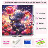 Starry Tulip Elephant Diamond Painting Kit