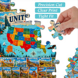 American Travel Collection Jigsaw Puzzle 1000 Piece