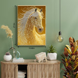 Golden Horse Jigsaw Puzzle 1000 Pieces