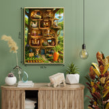 Rabbit Treehouse Jigsaw Puzzle 1000 Piece