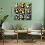 Puzzle puzzle per frenesia psichedelica 1000 pezzi