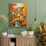 Fall Village Jigsaw Puzzle 1000 Pieces