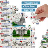 American Historical Timeline Jigsaw Puzzle 1000 Piece
