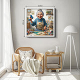 Creative Grandma Jigsaw Puzzle 1000 Pieces
