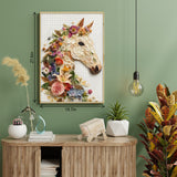 Floral Horse Collage Jigsaw Puzzle 1000 Pieces