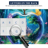 Regentropfen -Apfel -Puzzles 1000 Stücke