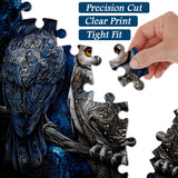 Moonlit Raven Owl Jigsaw Puzzle 1000 Pieces