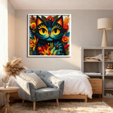 Color Bloom Cat Jigsaw Puzzle 1000 Pieces