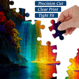 Rainbow Cascade Jigsaw Puzzle 1000 Pieces