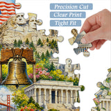 American Landmarks Journey Jigsaw Puzzle 1000 Pieces