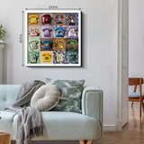 Telefoni vintage puzzle puzzle 1000 pezzi
