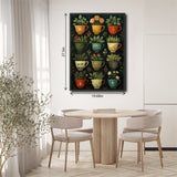 Plant-Loaded Cups Jigsaw Puzzle 1000 Pieces