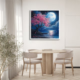 Blossom and Moonlight Jigsaw Puzzle 1000 Pieces