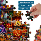 Halloween Hearth Jigsaw Puzzle 1000 Pieces
