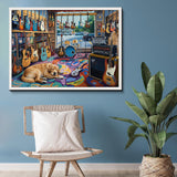 Chill Music Room Jigsaw Puzzle 1000 Pieces