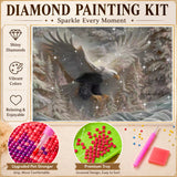 Carved Eagle Diamond Painting Kit