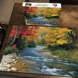Goldenes Drift -Puzzle 1000 Stücke