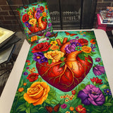 Heart Blossoms Jigsaw Puzzle 1000 Pieces