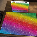 Puzzle de puzzle arc-en-ciel brillant impossible 1000 pièces